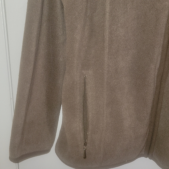 Karen Scott Tan Teddy Jacket - Picture 3 of 9